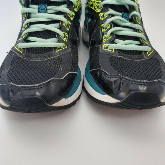 ASICS Women's GT-2000 4 Athletic Running Shoe Size 9.5 Dynamic DuoMax Black Teal - Picture 4 of 11